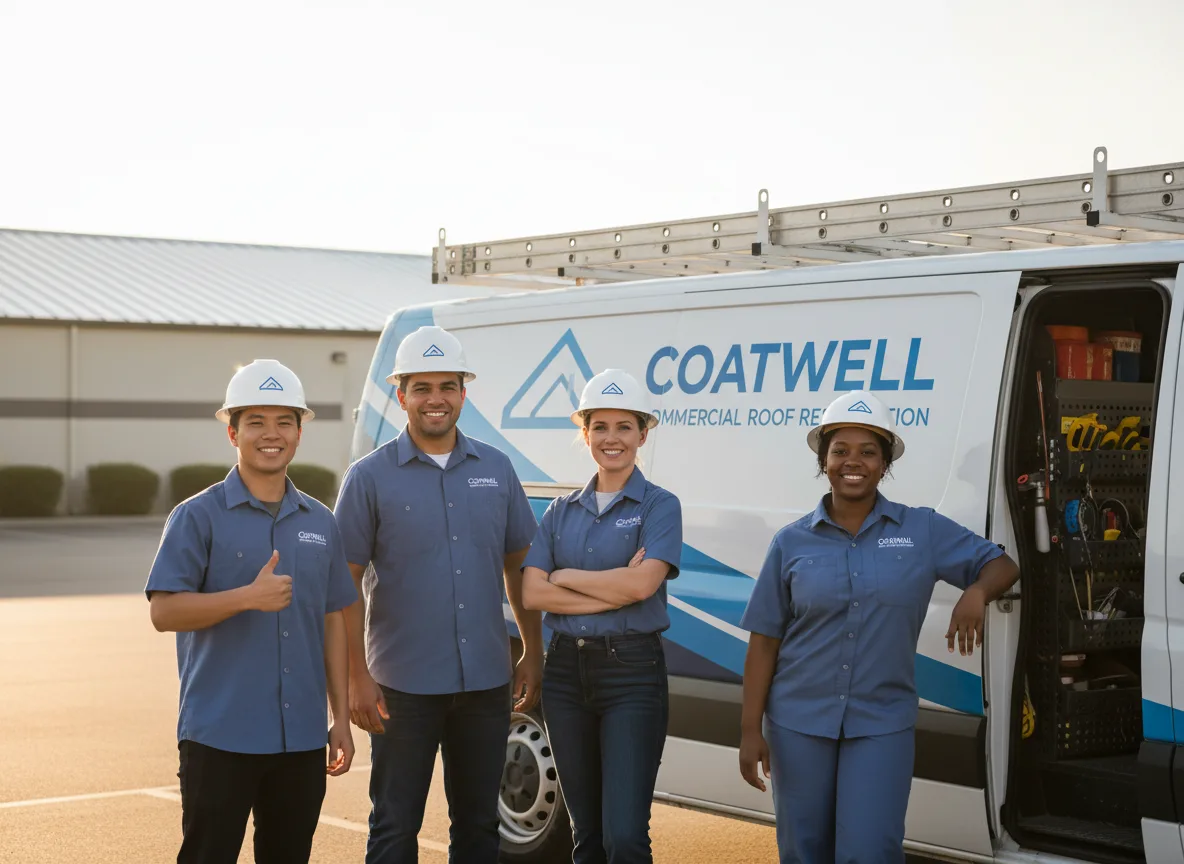 Commercial roof coating company in Camp Grove, IL